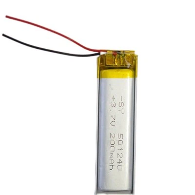 Baterai Polimer Lithium Ion 3,7 V 200mah